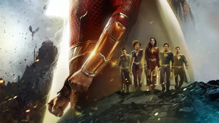 movie Shazam! Fury of the Gods HD Desktop Wallpaper | Background Image