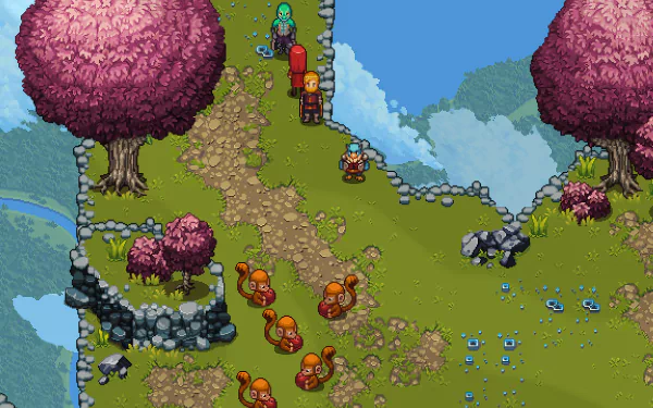 video game Chained Echoes HD Desktop Wallpaper | Background Image