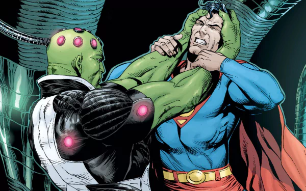Comic Superman: Brainiac HD Desktop Wallpaper | Background Image