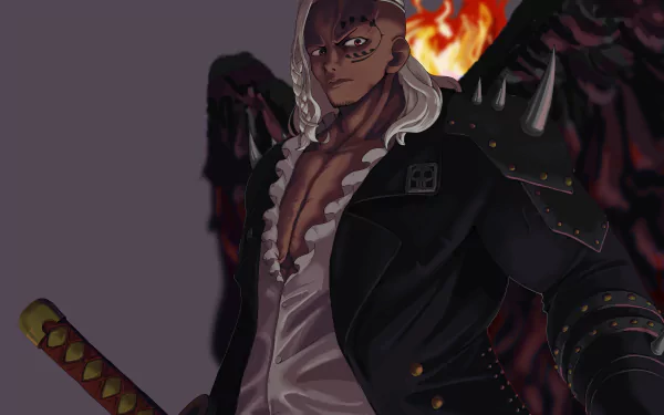 King (One Piece) Anime One Piece HD Desktop Wallpaper | Background Image