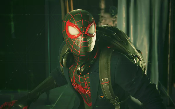 video game Marvel's Spider-Man: Miles Morales HD Desktop Wallpaper | Background Image