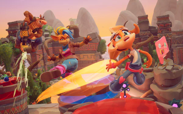 video game Crash Team Rumble HD Desktop Wallpaper | Background Image