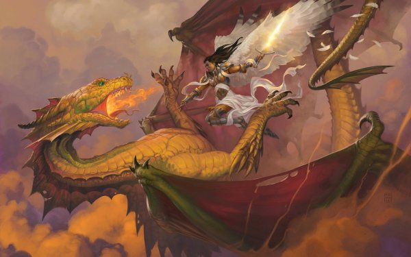 Game Magic: The Gathering Dragon HD Wallpaper | Background Image