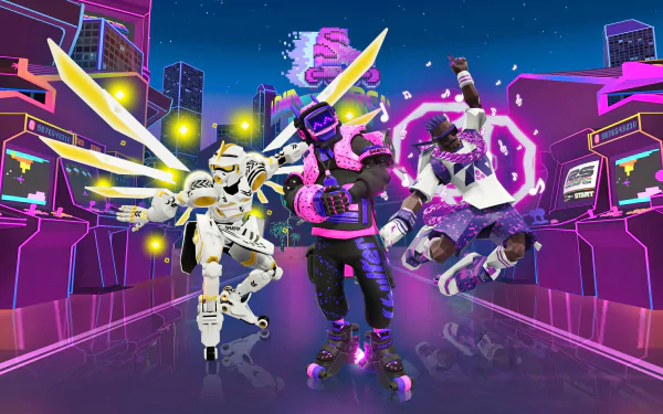 video game Roller Champions HD Desktop Wallpaper | Background Image