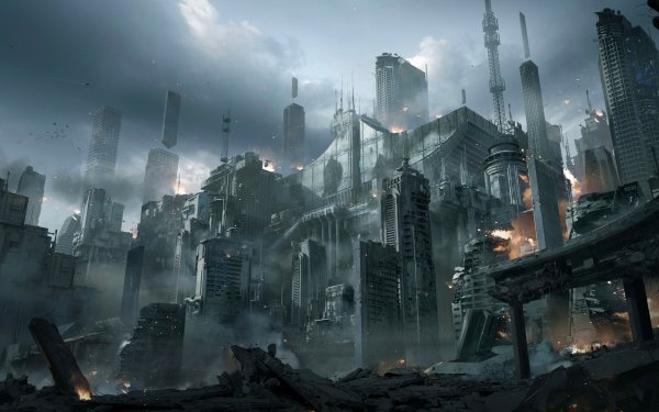 Sci Fi Post Apocalyptic HD Wallpaper | Background Image
