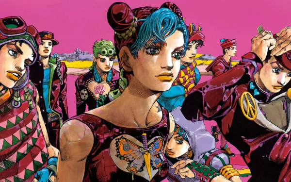  All Jojo Protagonists by Hirohiko Araki