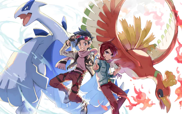 Hibiki (Pokémon) video game Pokémon: Gold and Silver HD Desktop Wallpaper | Background Image
