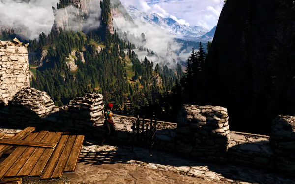  The Witcher 3 Triss in Kaer Morhen
