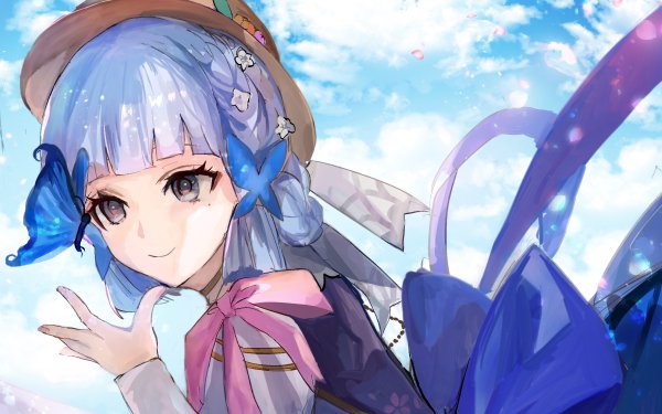 Video Game Genshin Impact Kamisato Ayaka HD Wallpaper | Background Image