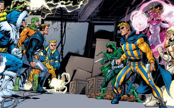 Comic Flash HD Desktop Wallpaper | Background Image