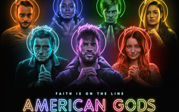 TV Show American Gods HD Desktop Wallpaper | Background Image