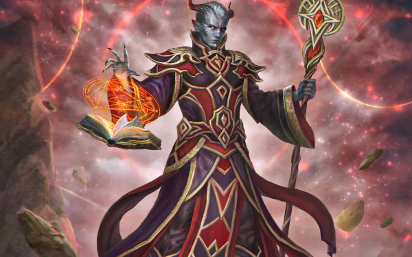 fantasy sorcerer HD Desktop Wallpaper | Background Image