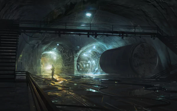  The Callisto Protocol - Old Mining Tunnels Concepts by Job Menting