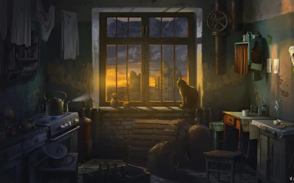 video game ATOM RPG HD Desktop Wallpaper | Background Image