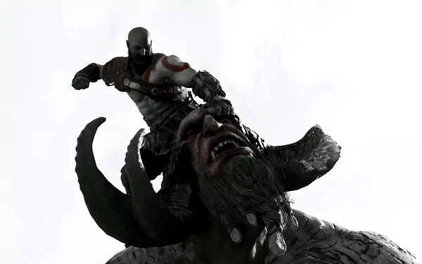  Kratos defeating Brenna Dauði