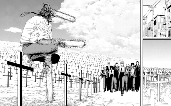 Anime Chainsaw Man HD Desktop Wallpaper | Background Image