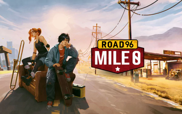 video game Road 96: Mile 0 HD Desktop Wallpaper | Background Image