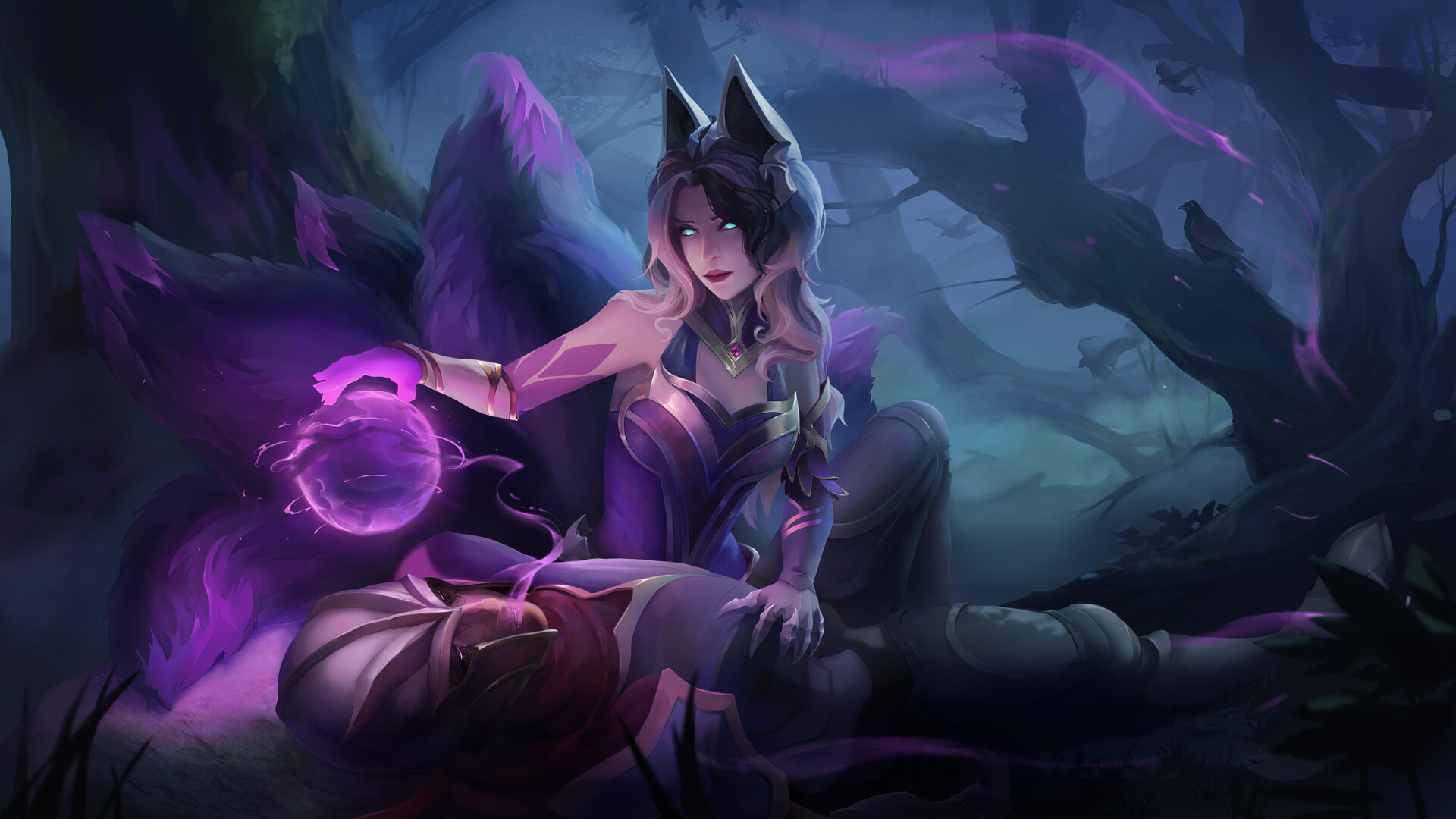 Ahri-League of Legends Live Wallpaper 