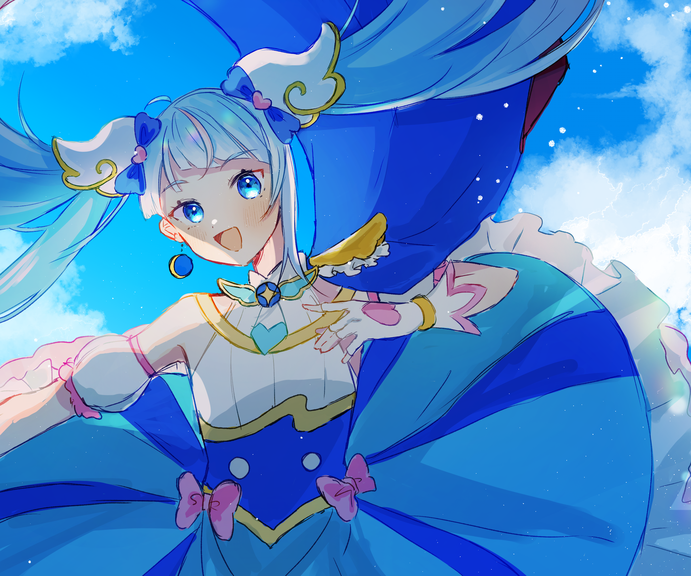 Anime Hirogaru Sky! Pretty Cure HD Wallpaper by umi chu