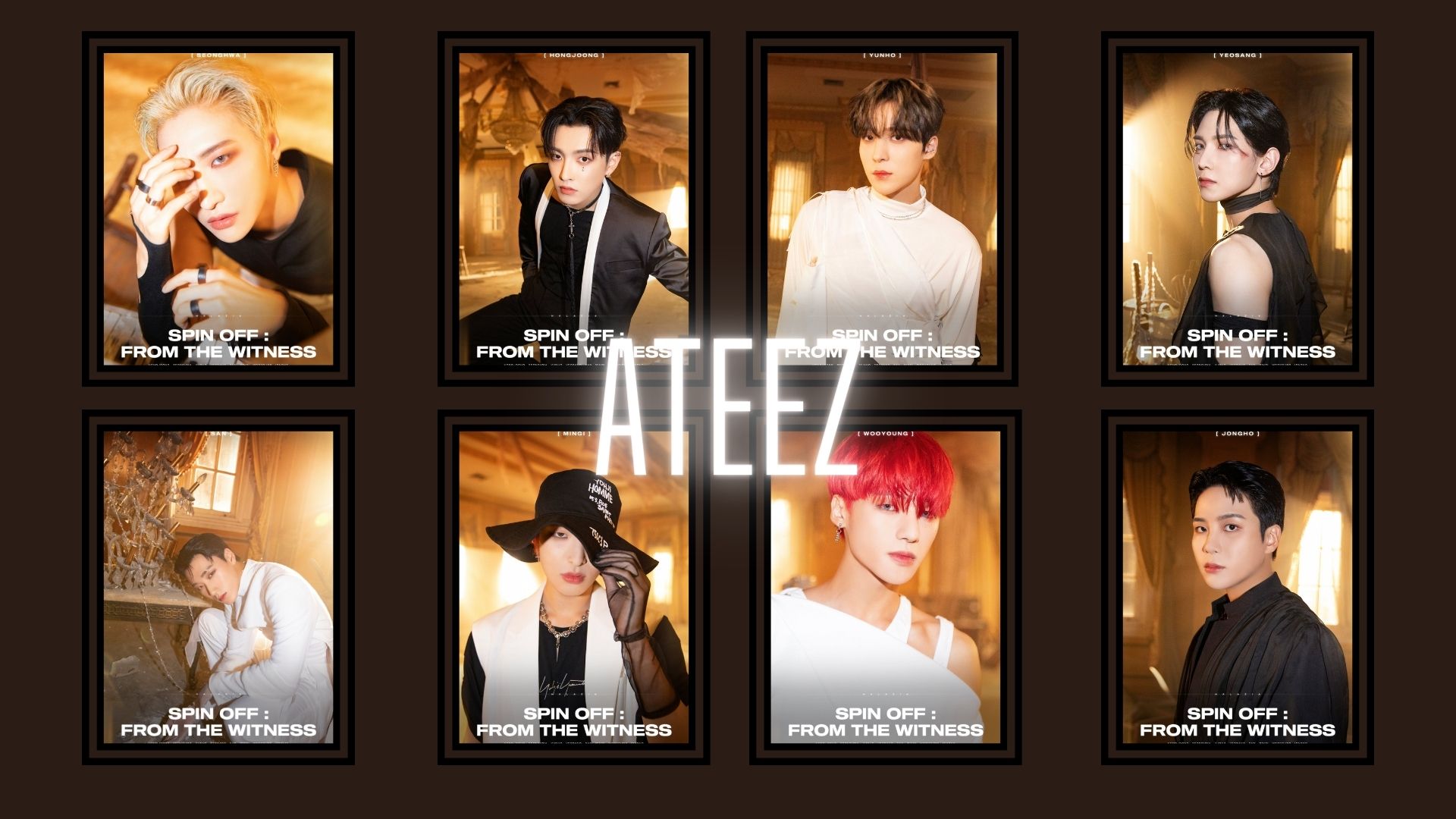 ATEEZ K-pop Group HD Wallpaper - Dynamic Desktop Background