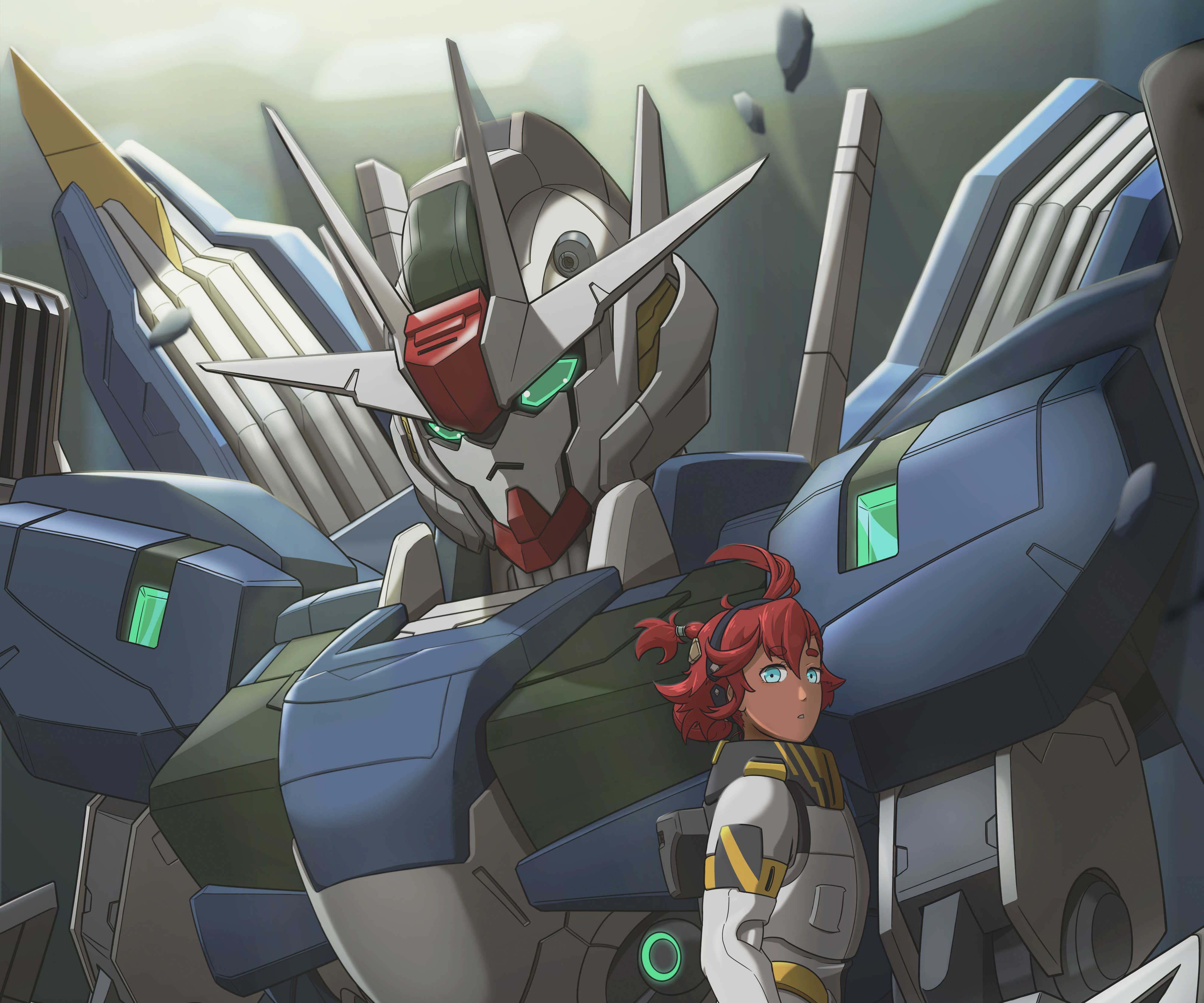 XVX-016RN Gundam Aerial Rebuild by watch3