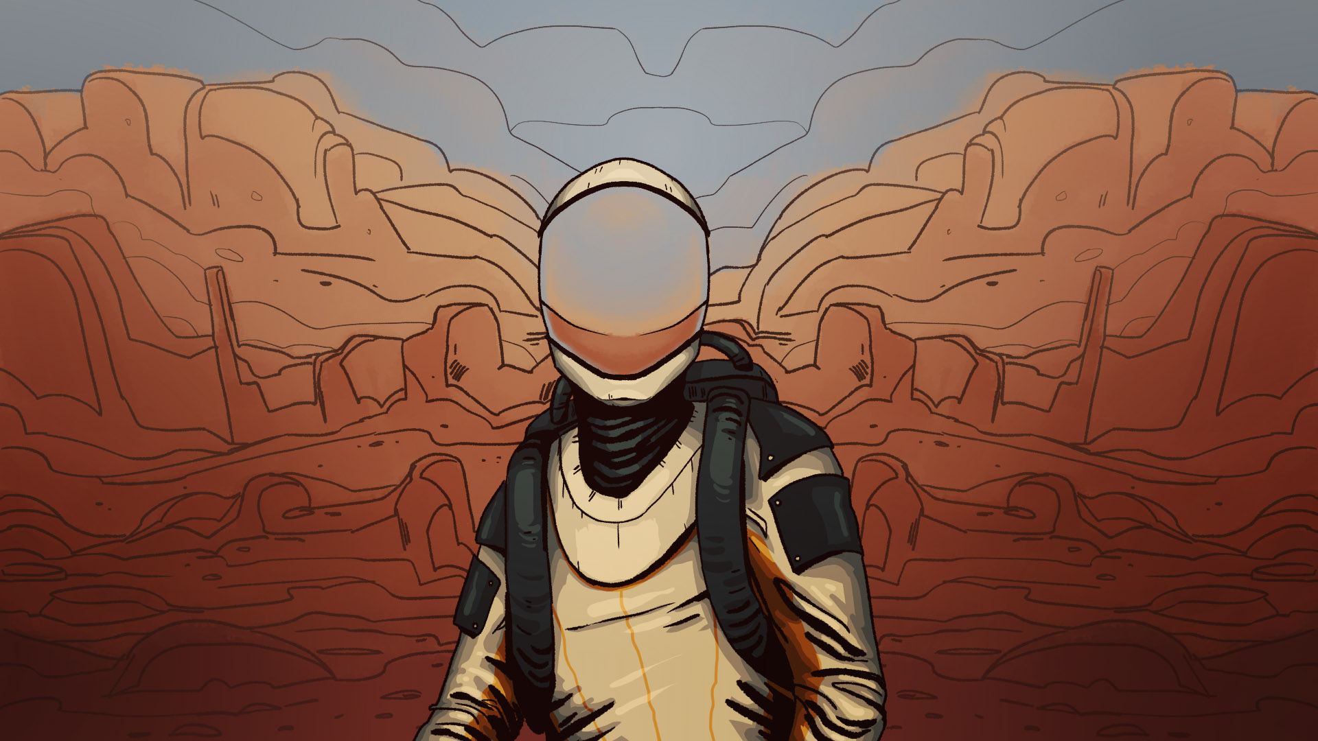 Occupy mars the game hd wallpaper