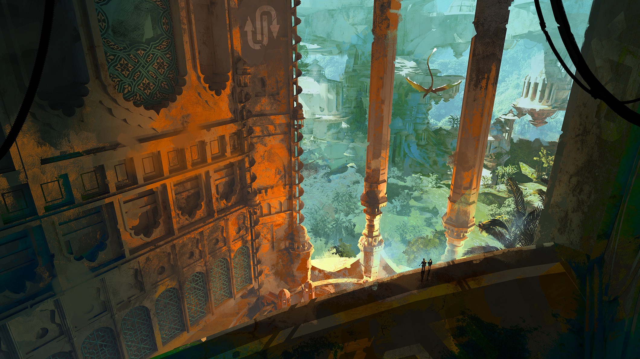 Fantasy Building HD Wallpaper | Background Image