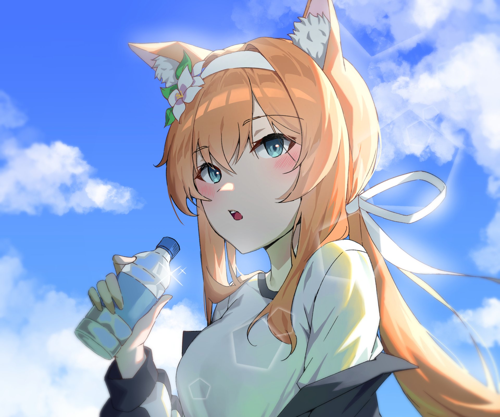 Download Iochi Mari Video Game Blue Archive HD Wallpaper by huyoco1485