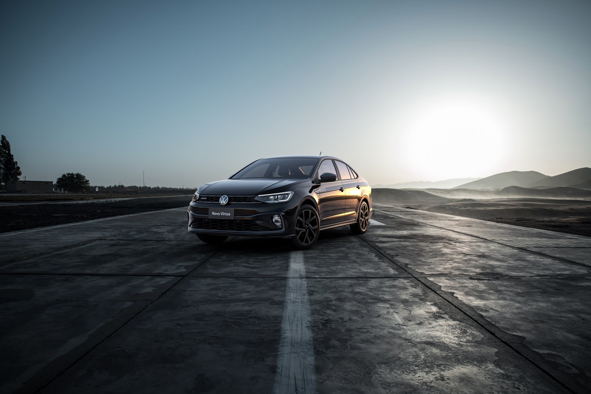 Download Vehicle Volkswagen Virtus 4k Ultra HD Wallpaper