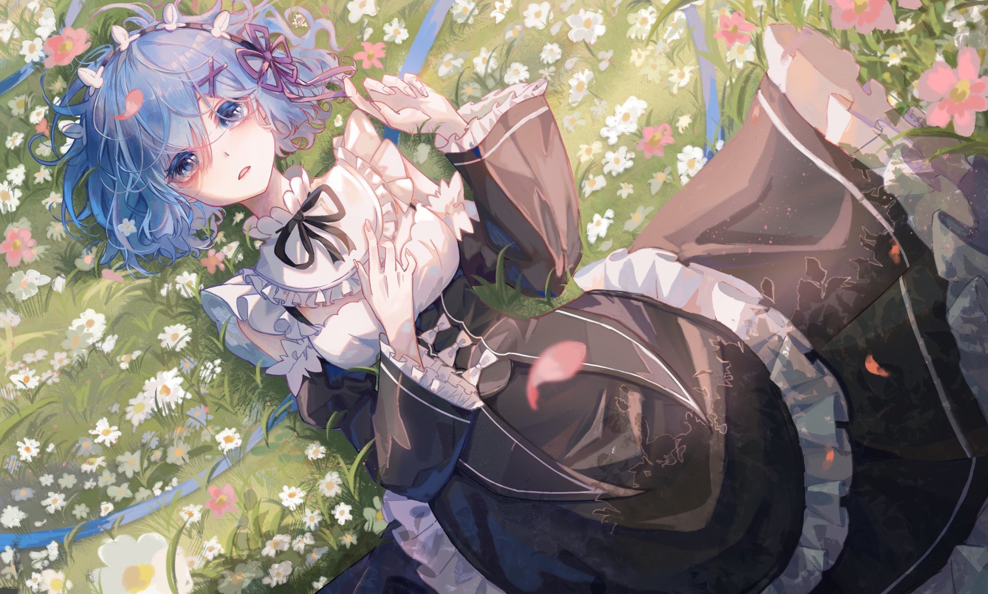 Download Rem (Re:ZERO) Anime Re:Zero - Starting Life In Another World HD Wallpaper