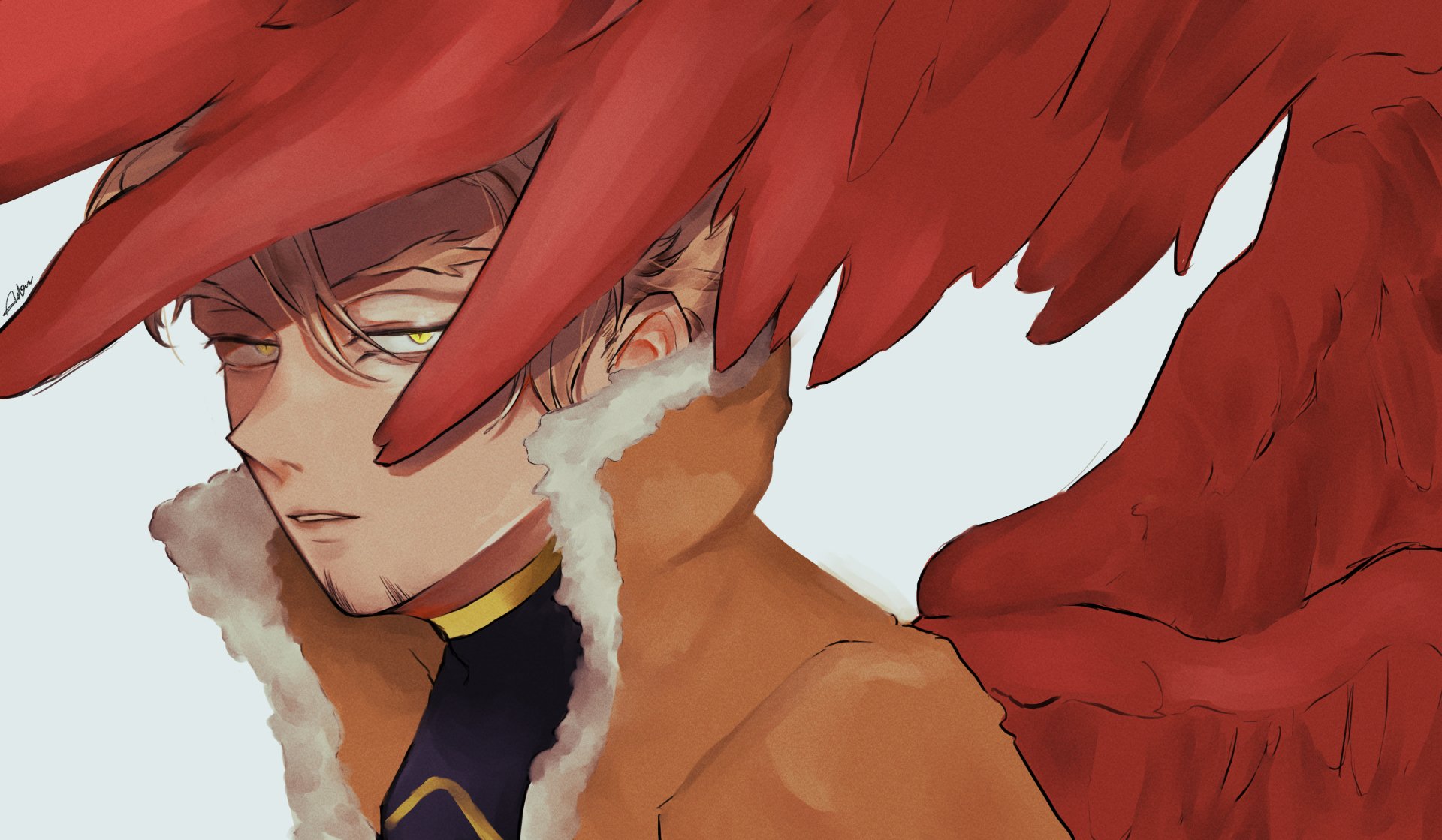 Download Hawks (Boku No Hero Academia) Anime My Hero Academia HD Wallpaper by △!KU