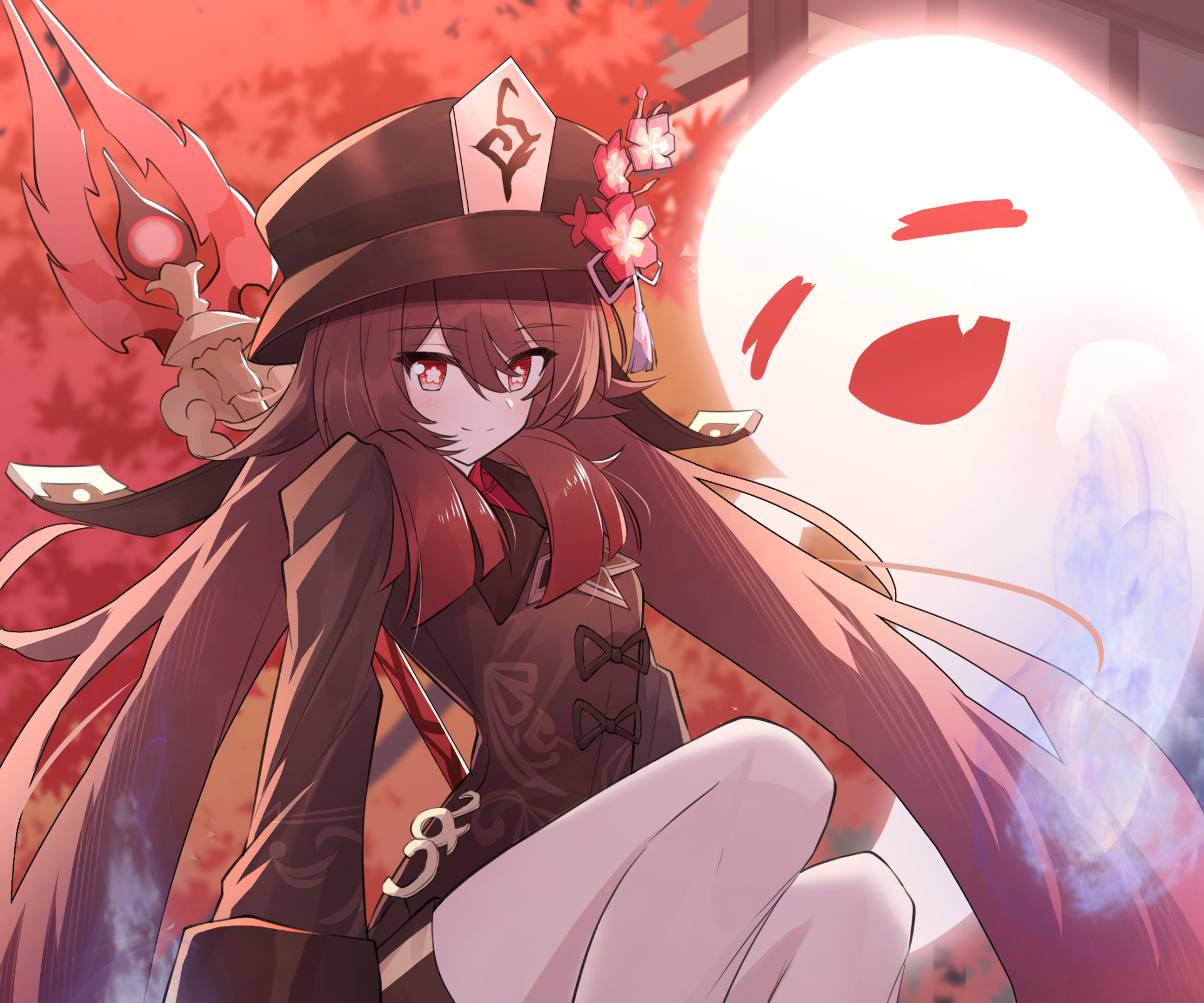 Download Hu Tao Video Game Genshin Impact HD Wallpaper by Yoroz ryobi