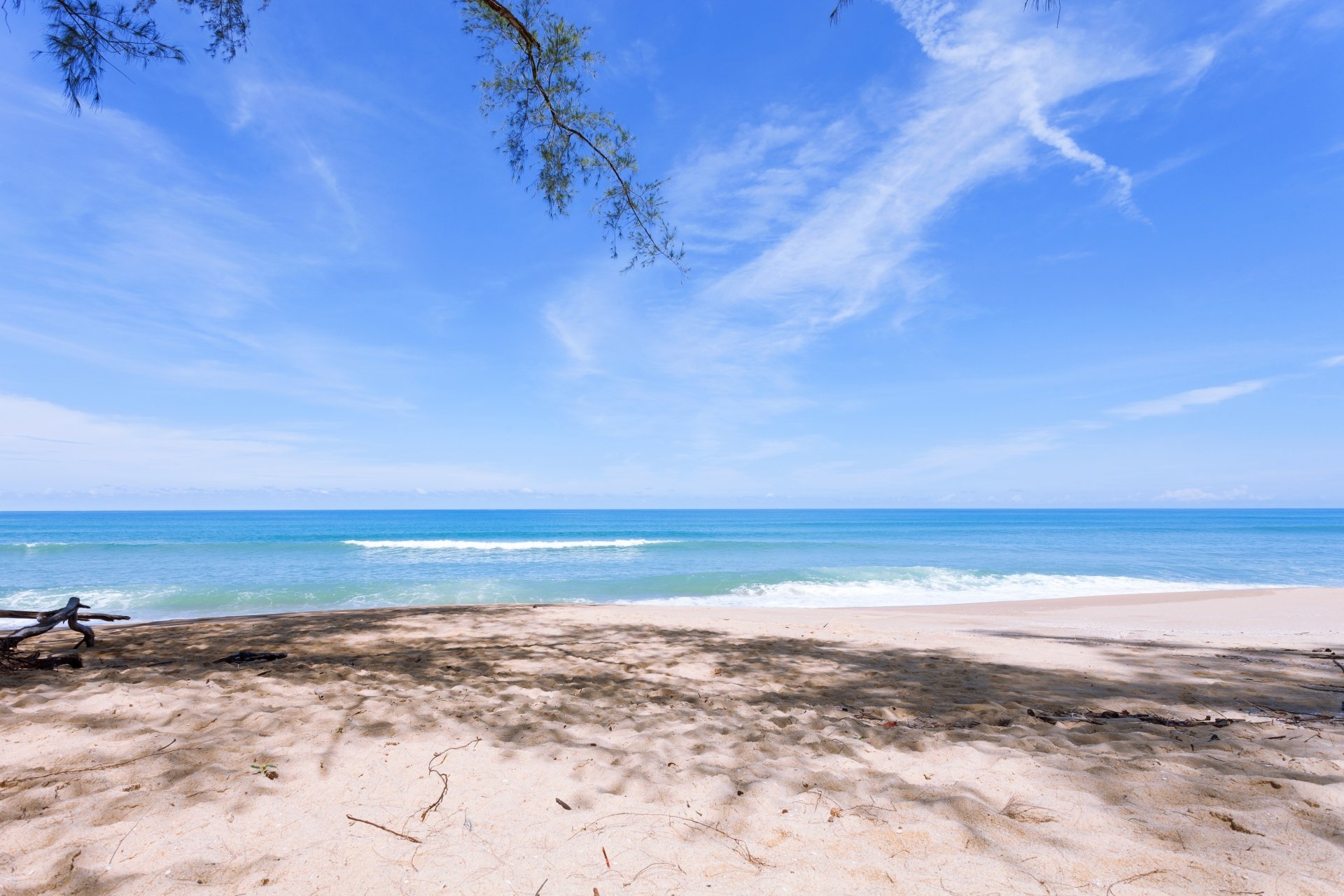 Download Horizon Nature Beach 4k Ultra HD Wallpaper | 5616x3744 ...