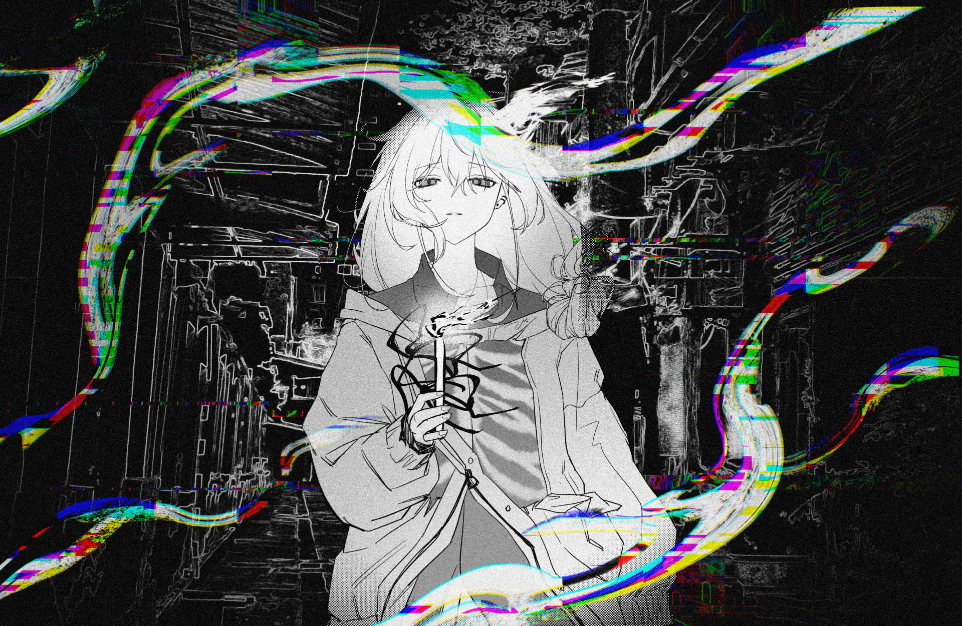 2+ Trippy Anime Wallpapers for iPhone and Android by Jordan Chan