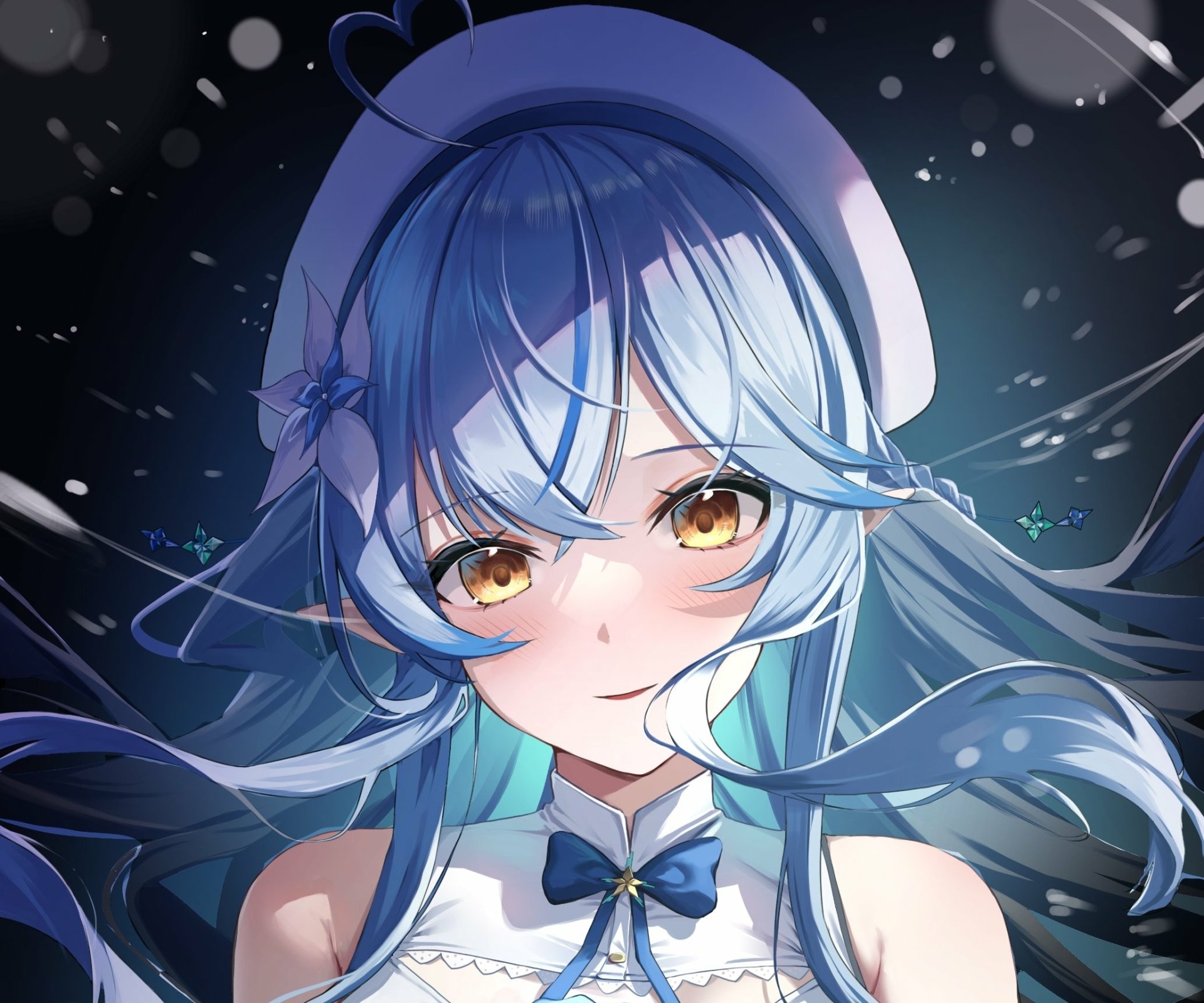 Download Hololive Yukihana Lamy Anime Virtual Youtuber HD Wallpaper by C:lrawing