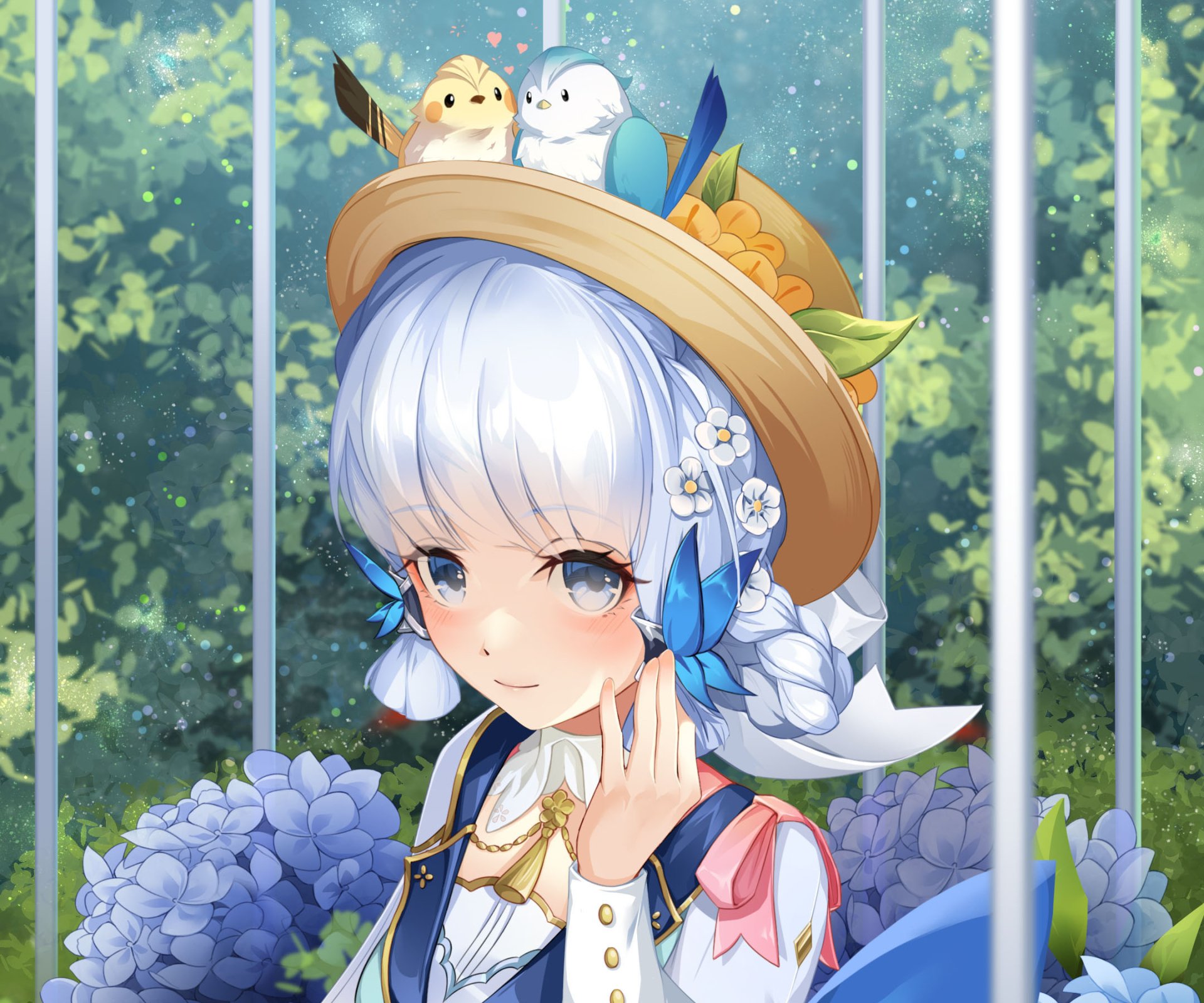 Download Kamisato Ayaka (Genshin Impact) Video Game Genshin Impact HD Wallpaper by qynbjush1