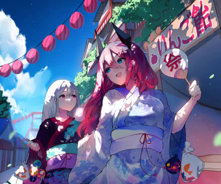 Anime friends HD Desktop Wallpaper | Background Image