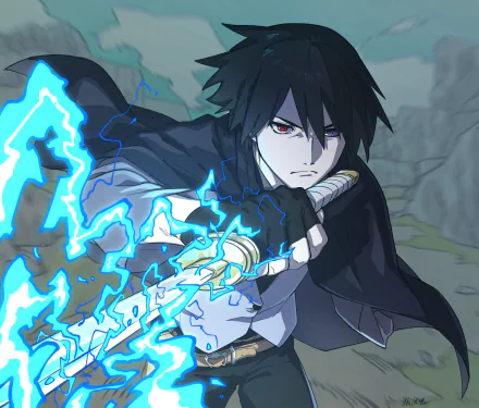  Sasuke Uchiha by IKA