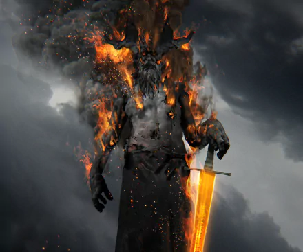  God of War Ragnarök - Surtr by Karl Lindberg