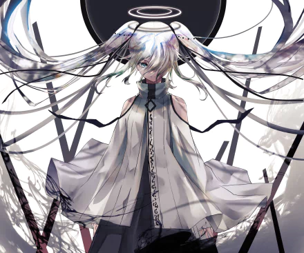 Anime girl anime girl HD Desktop Wallpaper | Background Image