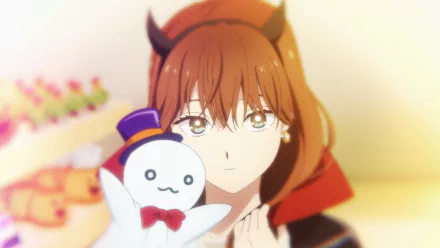 Fuyutsuki-san (The Ice Guy and His Cool Female Colleague) Anime The Ice Guy and His Cool Female Colleague HD Desktop Wallpaper | Background Image