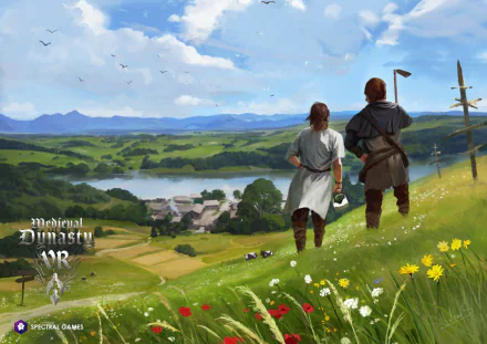 video game Medieval Dynasty HD Desktop Wallpaper | Background Image