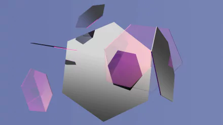 artistic hexagon HD Desktop Wallpaper | Background Image