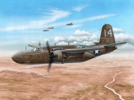 military Douglas A-20 Havoc HD Desktop Wallpaper | Background Image