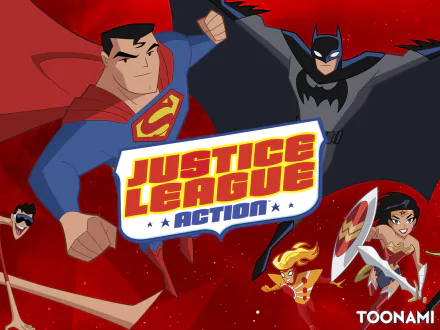 TV Show Justice League Action HD Desktop Wallpaper | Background Image