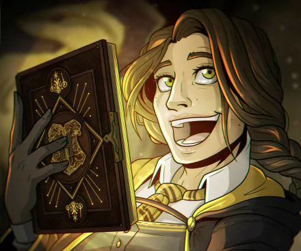  Hogwarts Legacy - Hufflepuff by Anna Besenyei