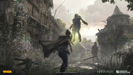 video game Forspoken HD Desktop Wallpaper | Background Image