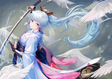  Kamisato Ayaka by Celtreny