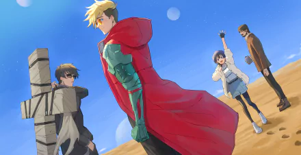 Vash the Stampede Anime Trigun stampede HD Desktop Wallpaper | Background Image