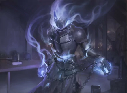  MTG: Steelclad spirit by Artur Treffner